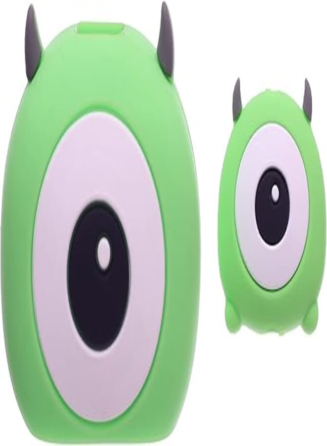 Mike Wazowski Charger Protector With Cable Bite Silicone (USB Type C - Charger Size: 27x42mm) - Multi Color